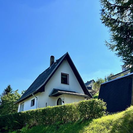 Urige Berghuette Mit Kamin Und Sauna Im Erzgebirge Nahe Schwarzwassertal ポーバースハウ エクステリア 写真