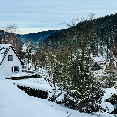 Urige Berghuette Mit Kamin Und Sauna Im Erzgebirge Nahe Schwarzwassertal ポーバースハウ エクステリア 写真